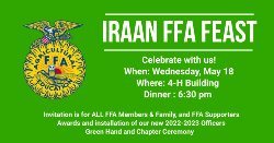 Iraan FFA Feast